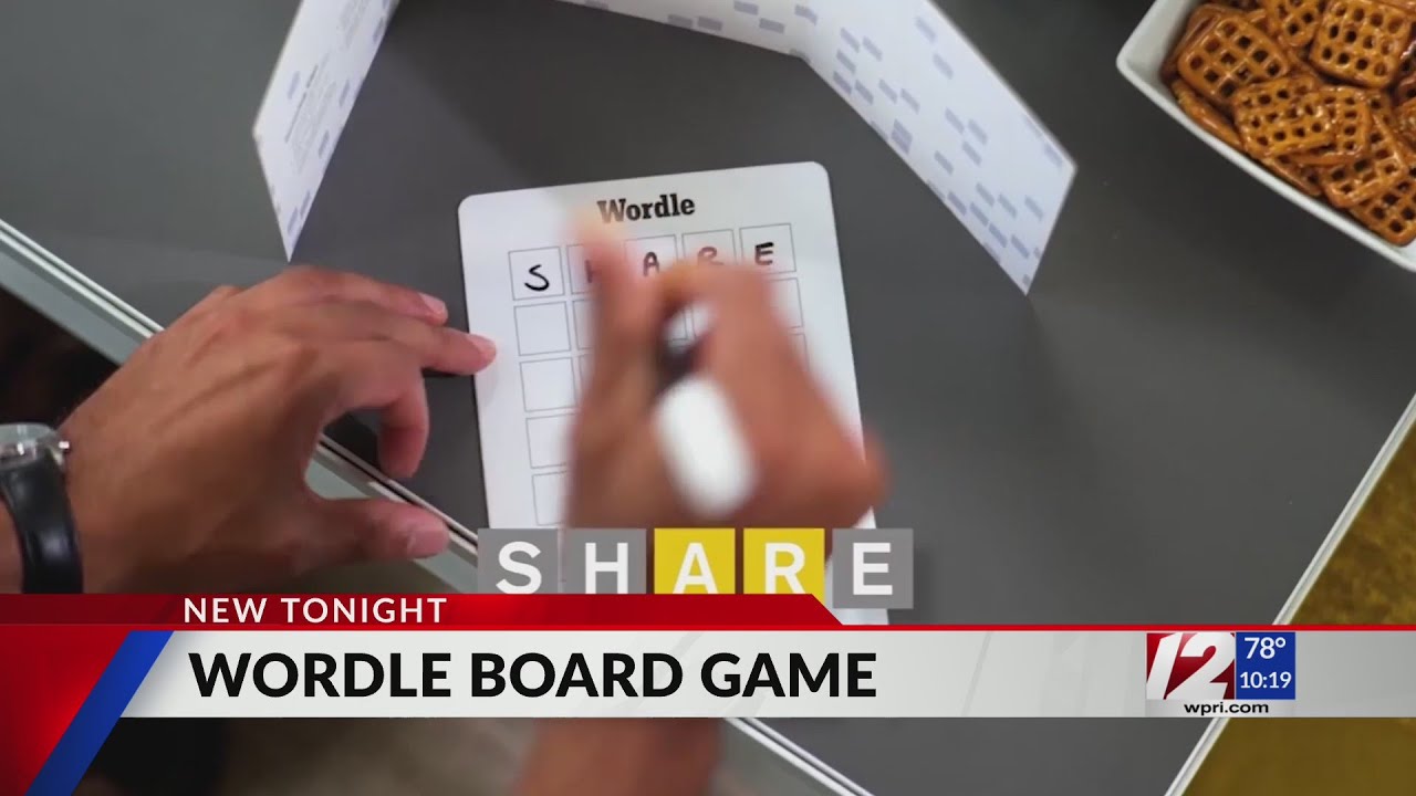 Hasbro, New York Times create board game version of Wordle