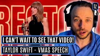 "I Can't Wait To See That Video" - Taylor Swift - VMAs Speech - Reaction