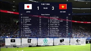 Japan 1 - 3 Vietnam | Who Should Be the Kings of Football in Asia? | eFootball