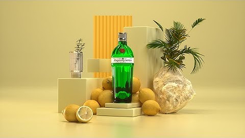 Tanqueray No. Ten Gin - CGI Commercial