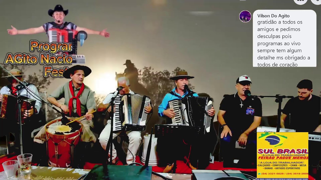 Transmissão ao vivo de AGito Nacional Vilson do AGito