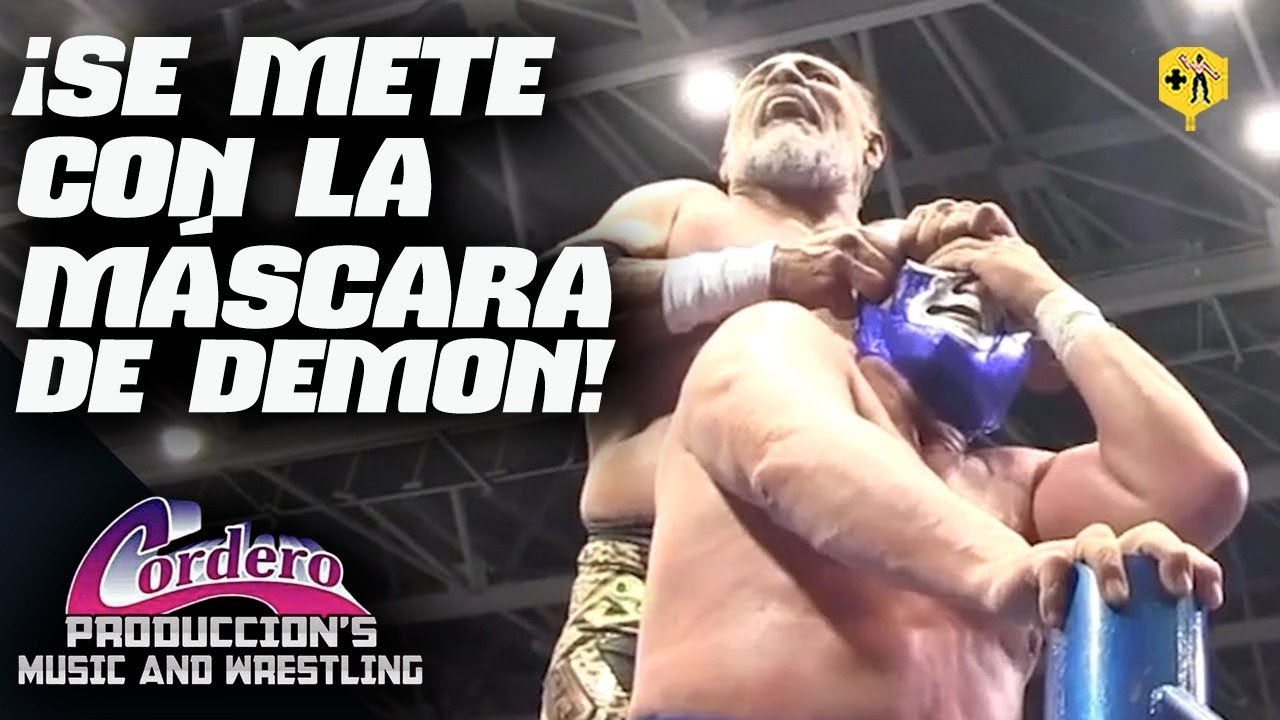Dr. Wagner Jr. se mete con la máscara de Blue Demon Jr.: ¡Ya le rompió la MÁSCARA!