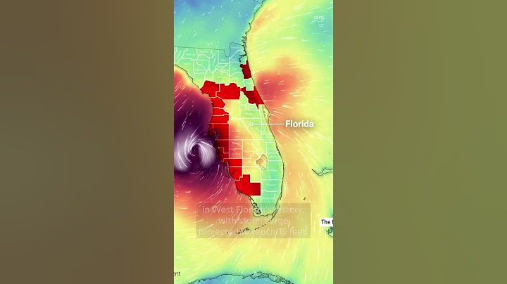 Land, air, and space footage captures the surging Hurricane Milton