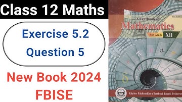 Class 12 Maths Exercise 5.2 Question No.5 New KPK Book 2024: Vector Functions Differentiation
