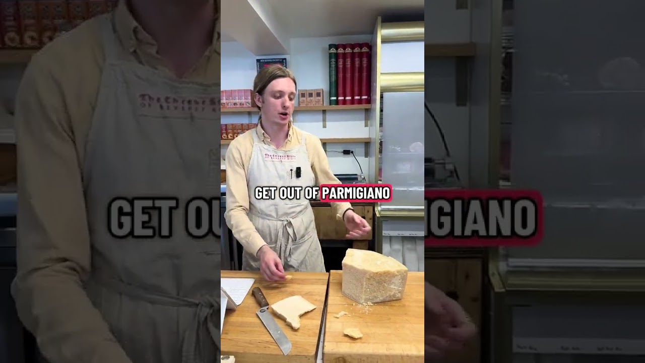 This Parmigiano Reggiano was aged for 6 years!  