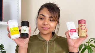 I Ranked These 4 Natural Deodorants from BEST to WORST