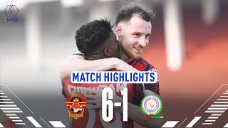 Gokulam Kerala FC 6-1 TRAU FC | I-League 2023-24 | Full Highlights