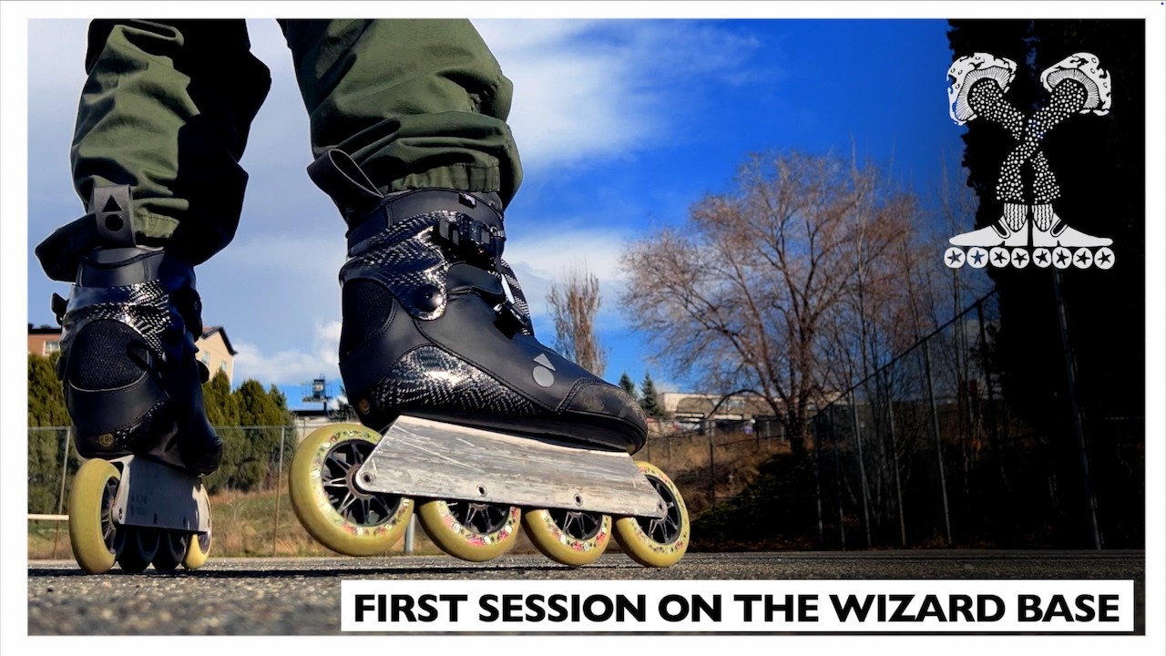 Wizard Base High Boot First Session on the Wizard Skating Wizard Base Boot - YouTube