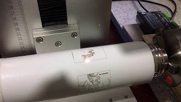 Portable  Fiber laser marking machine with rotary axis