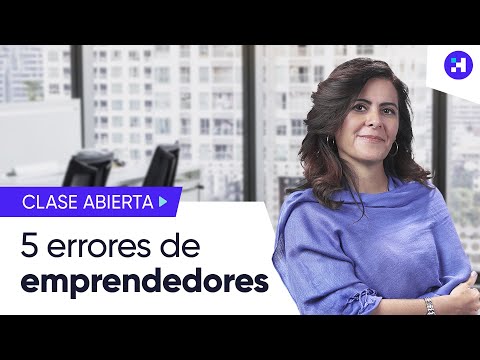 Video: Los 3 Errores Principales Que Cometen Los Aspirantes A Emprendedores