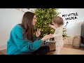 already decorating for christmas with my little helper! (weekly vlog)