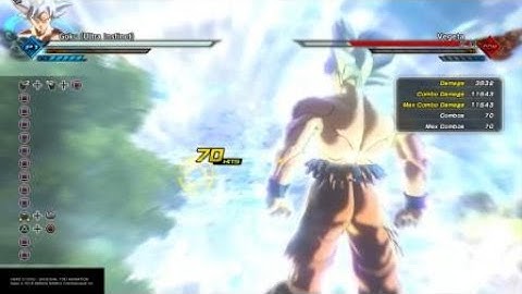 Xenoverse 2 - UI Goku death combo