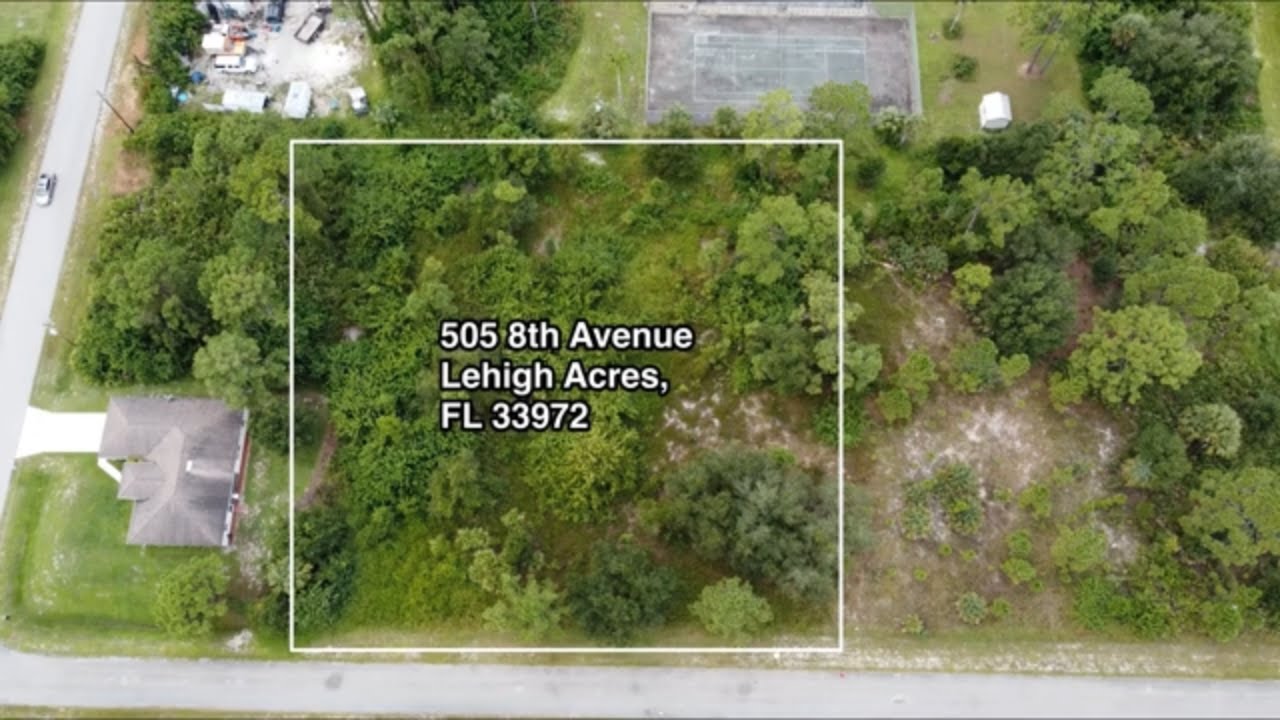 Great deals on vacant lots for sale in Lehigh Acres, Florida, near Ft