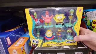 SPONGEBOB SQUAREPANTS PATRICK STAR MR KRABS SANDY CHEEKS SQUIDWARD GARY THE SNAIL PLANKTON MINIATURE