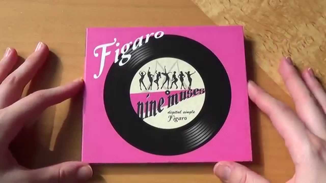 Unboxing Nine Muses 나인뮤지스 Digital Single Album Figaro