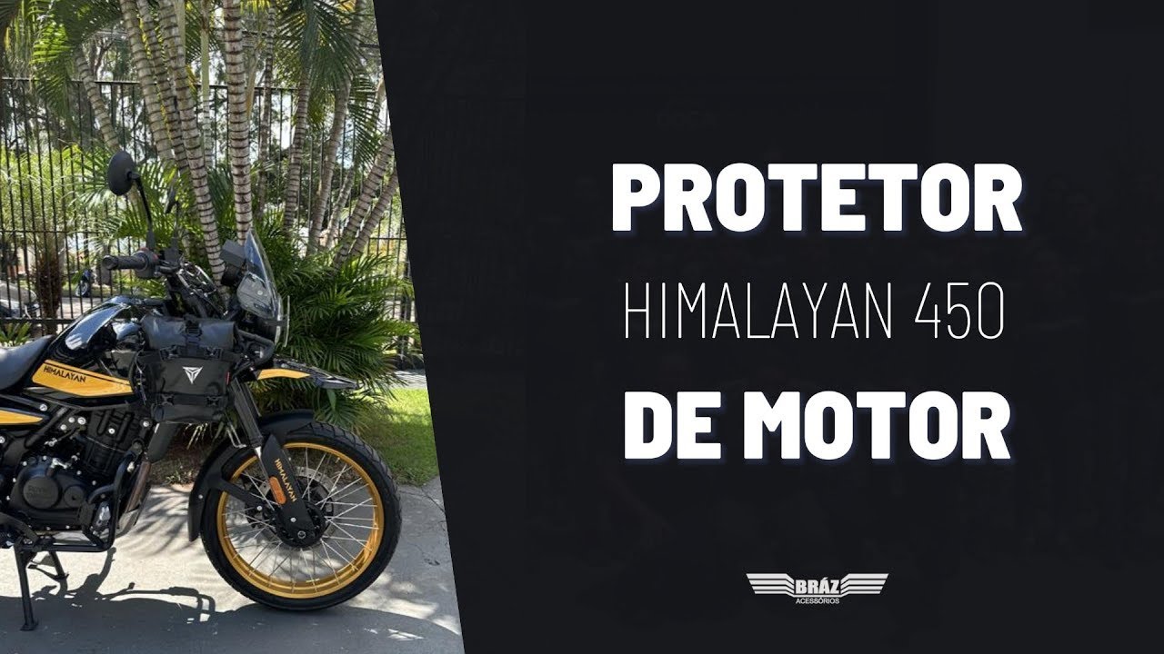 Instalação do protetor de carenagem Himalayan 450 - 0807