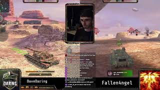 DUAL STREAM Platoon games feat Fallen4ngel | WoT Blitz