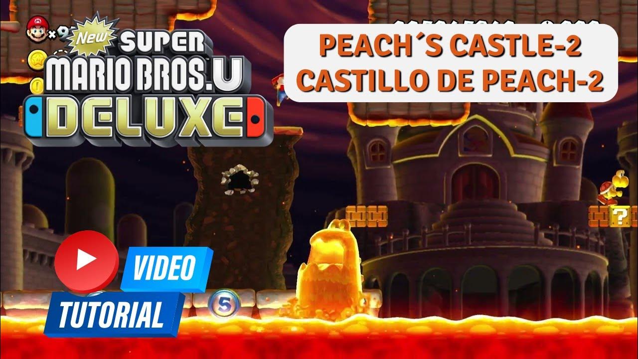 Peach's Castle2 MagmaRiver Cruise 3 monedas 1 jugador New