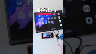 Monitor pc nganggur? Sambungin ke hp, bisa tanpa kabel! Pakai wireless display adapter.