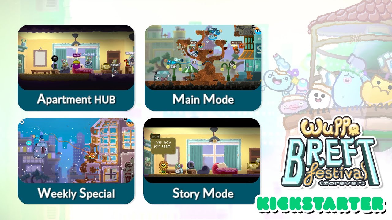 Wuppo: Breft Festival (Forever) - Kickstarter Video