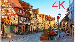 Fürth Germany | Walking Tour 4K | Прогулка по Фюрту Германия #deutschland #fürth #walking