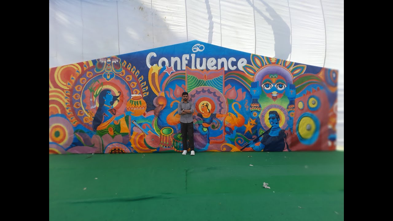 CONFLUENCE BACKDROP | DAY 1 |NIT KURUKSHETRA(vlog3) - YouTube