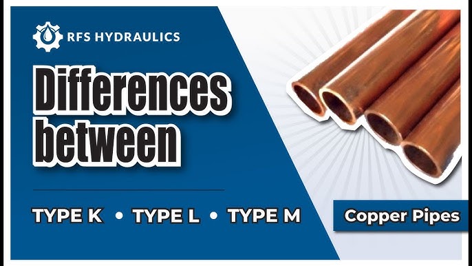 Types of Copper Pipe and Their Differences