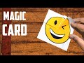 Emoji paper magic card diy face changer tutorial  art aafaque