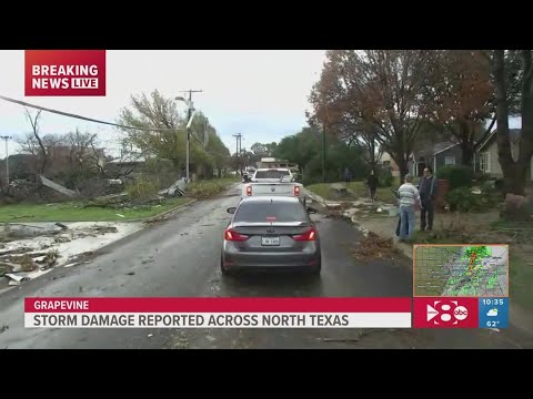 PHOTOS: Severe weather causes damage across North Texas