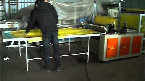 Feeding 2 Meter Bottom Sealing Bag Making Machine