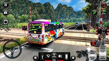 public coach driving simulator bus game 3d - public transport simulator - adam ji games
