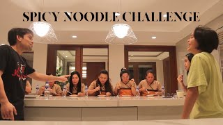 SPICY NOODLE CHALLENGE! *KITCHEN REVEAL* | Mary Pacquiao and Family |
