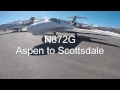 N872G Aspen to Scottsdale Cessna Citation Mustang C510 1080p