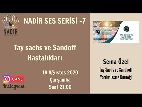 Nadir Ses Serisi - Tay sachs ve Sandoff Hastalıkları -7