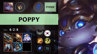 (DNS Pyosik) Poppy Jungle vs Jarvan IV - KR Challenger Patch 26.15