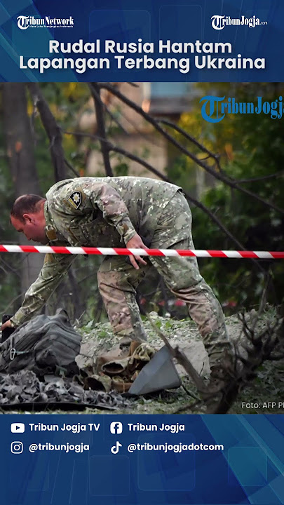 Rudal Rusia Hantam Lapangan Terbang Ukraina#Short Video