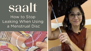 Saalt Disc 101: How to Stop Leaking When Using a Menstrual Disc screenshot 3