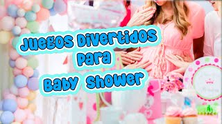 10 Juegos divertidos  para BABY SHOWER 2023