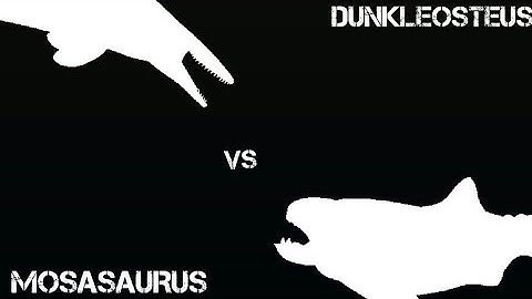 Mosasaurus vs DUNKLEOSTEUS