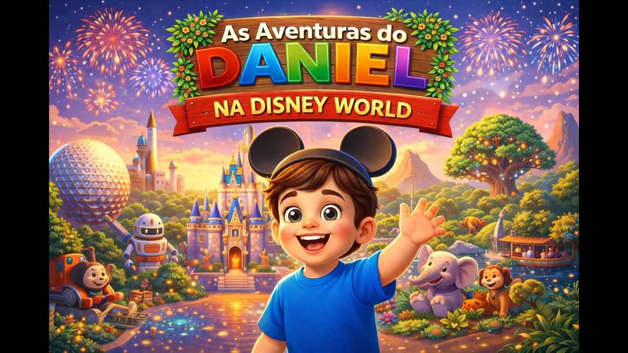 NA DISNEY WORLD - As Aventuras do Daniel
