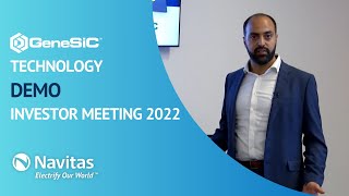 Live Demo of GeneSiC Technology at Nasdaq: Navitas New York Investor Meeting 2022