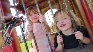 Trapped inside PiRATE PRiSON!! can Adley & Niko escape the ship and play with water balloon babies?