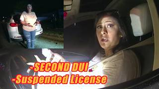 Woman with an Attitude Arrested for SECOND DUI While Driving to Pick Up her Child
