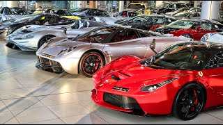 Lamborghini Reventon, Pagani Huayra, LaFerrari, Bugatti Veyron Mansory, Porsche 918  Q MOTORS DUBAI