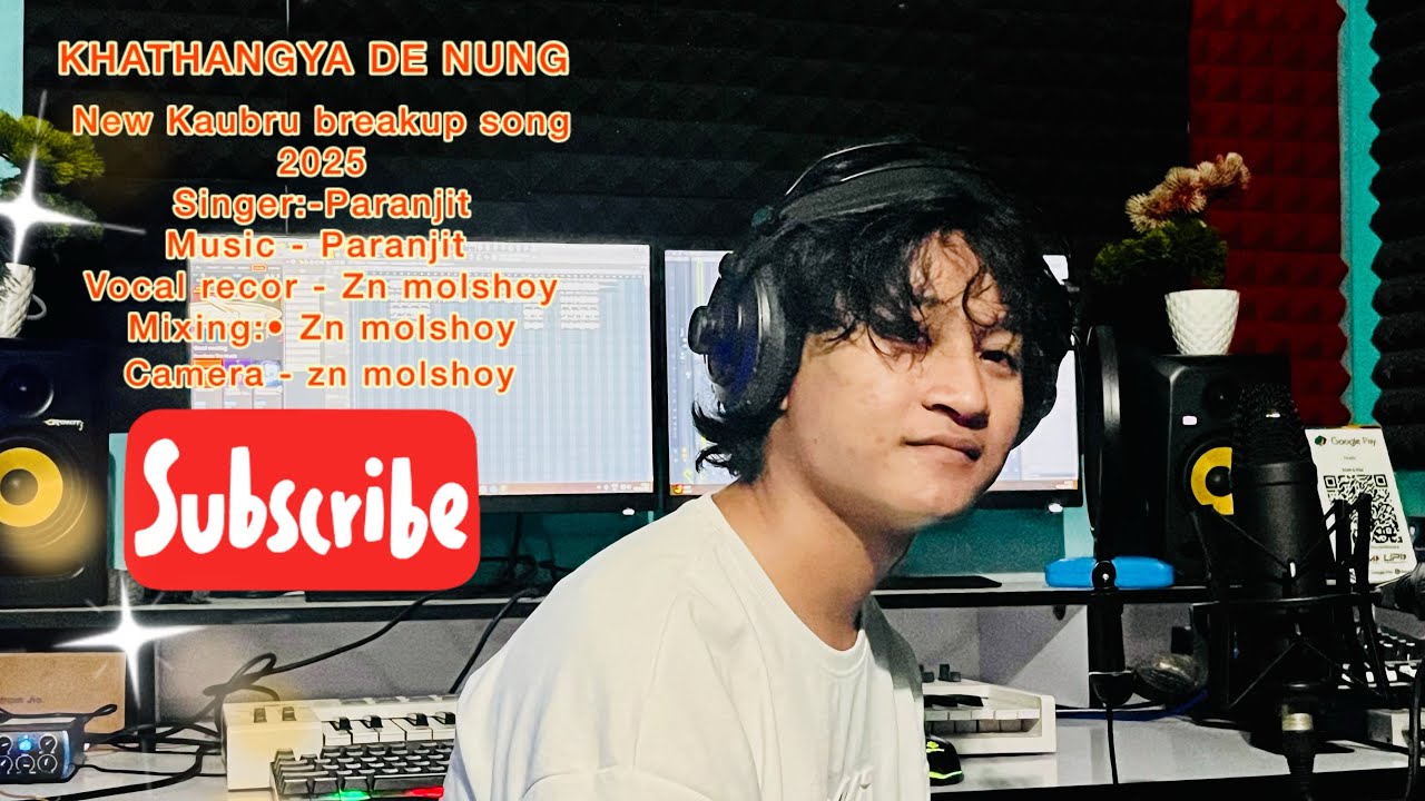 KHATHANGYA DE NUNG // SAD SING BY PARANJIT // NEW KAUBRU SONG 2025// TRACK ZN MOLSHOY