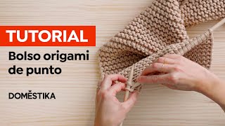 Tutorial TEJIDO: Cómo hacer un BOLSO ORIGAMI JAPONÉS - Marta Porcel de Creativa Atelier | Domestika