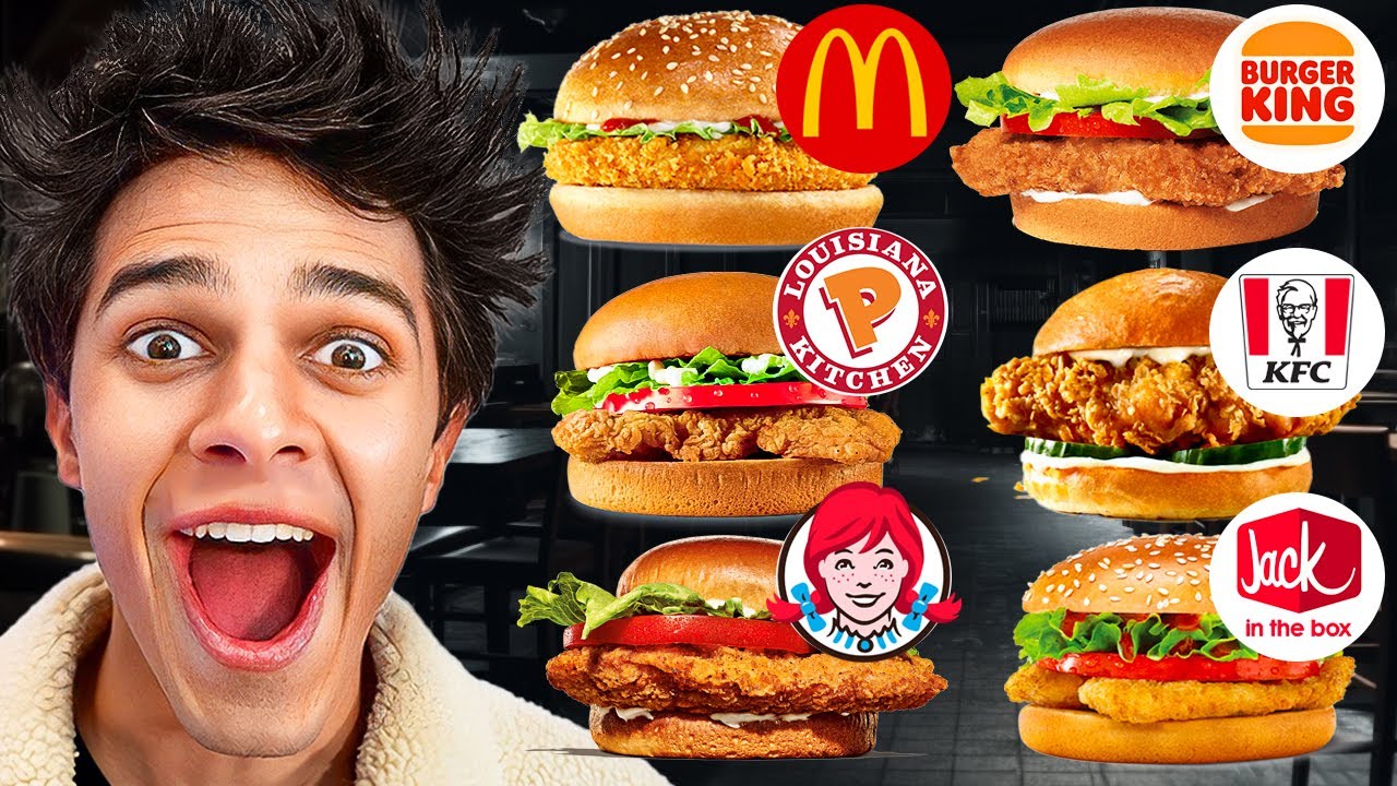 Blind Spicy Chicken Sandwich Taste Test!