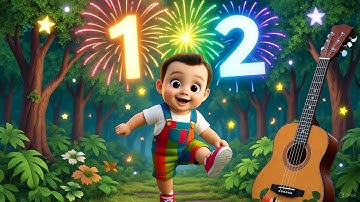 One Two Three | Learn Number | With Slide | Youtube Kids | Nursery Rhymes #kindergartensong