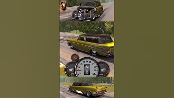 Fastest Chevy Nomad Tuning‼️No limit 2 new version #chevynomad #dragracing #musclecars