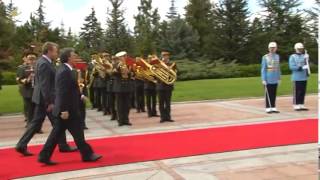 Bosna-Hersek Hurbaşkanlığı Konseyi Başkanı İzetbegoviç Çankaya Köşkünde - 12.05.2014